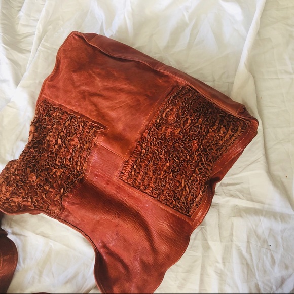 Barbarossa Italian Leather Hobo Large Shoulder Bag - Picture 6 of 15